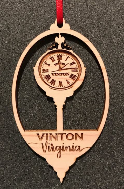 Vinton Clock Ornament