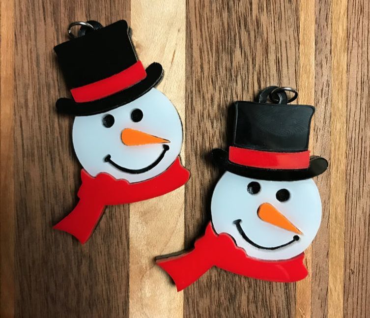 Snowman Pendant