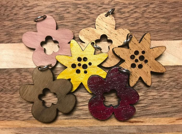 Flower Pendants