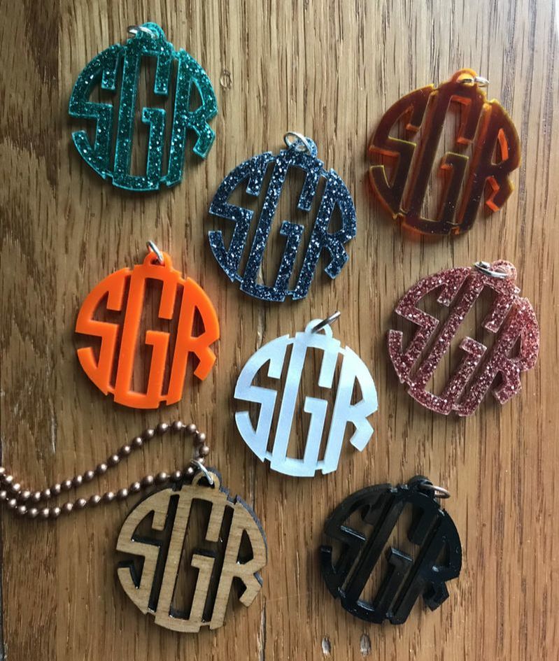 Monogram Pendants