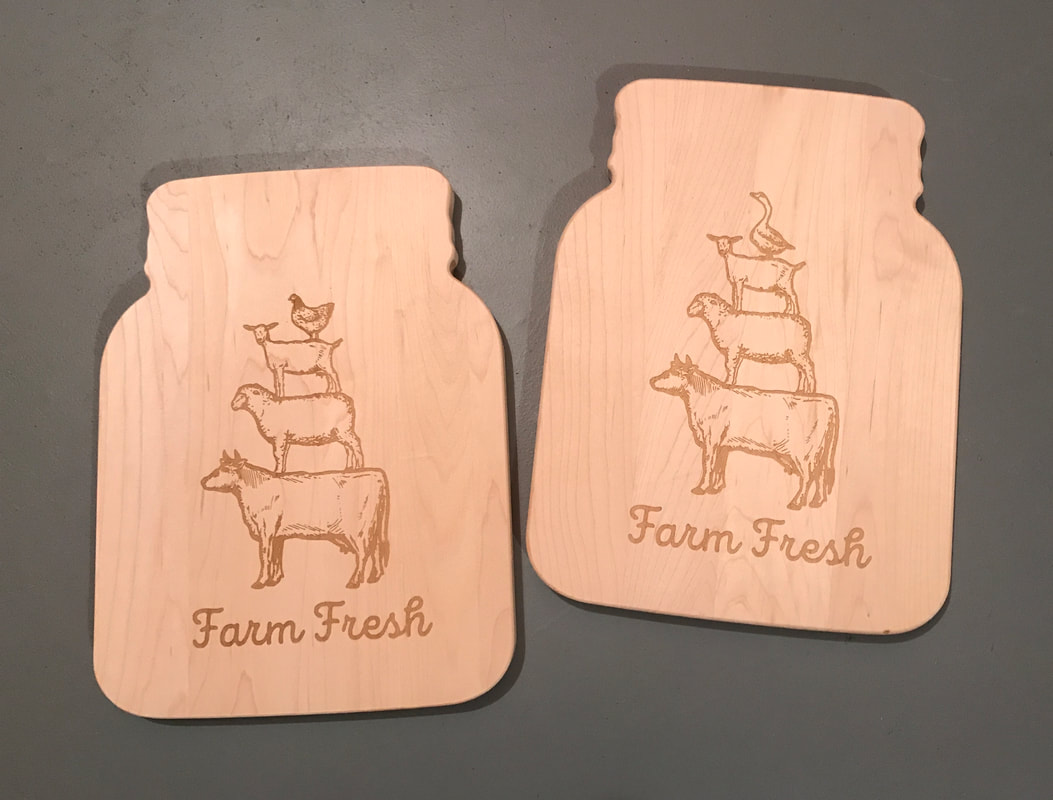 Farm Fresh Mason Jar boards