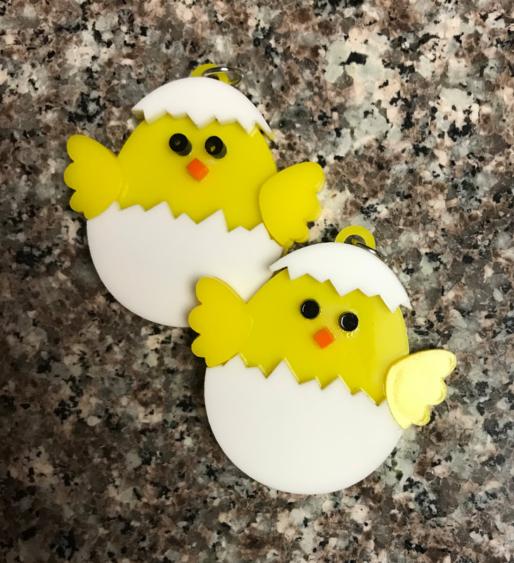 Baby Chicks pendant